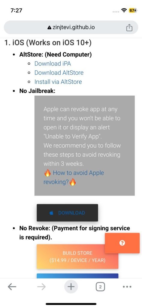 Click on Download