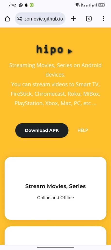 Click on Download
