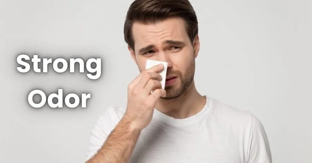 Distinct odor of Virgin Hair Fertilizer