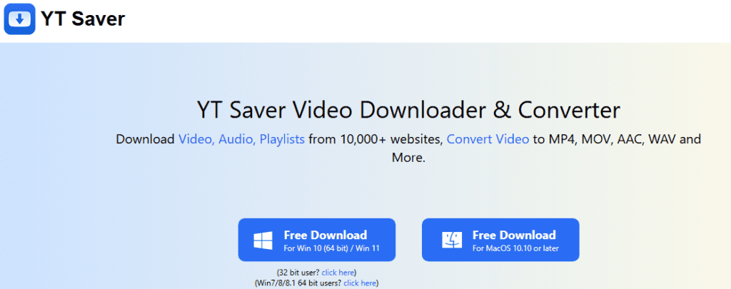 YT Saver