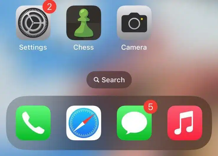 Find the Camera icon and click on it. 