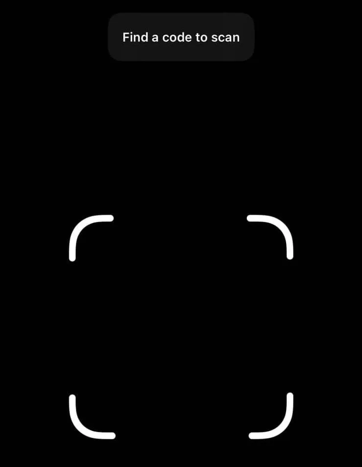 Click on it to open the scanner featuring the box with curved corners.