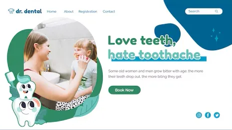 Pediatric Dental Website