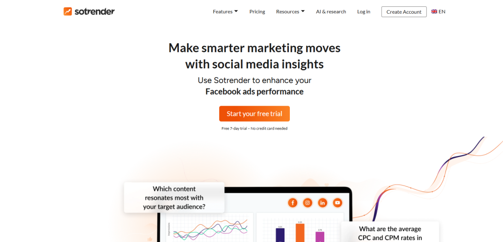 Screenshot from sotrender.com