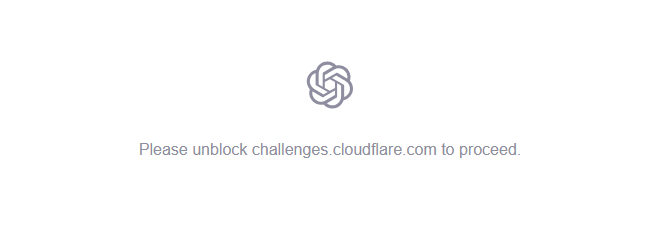 ChatGPT.com is Down.