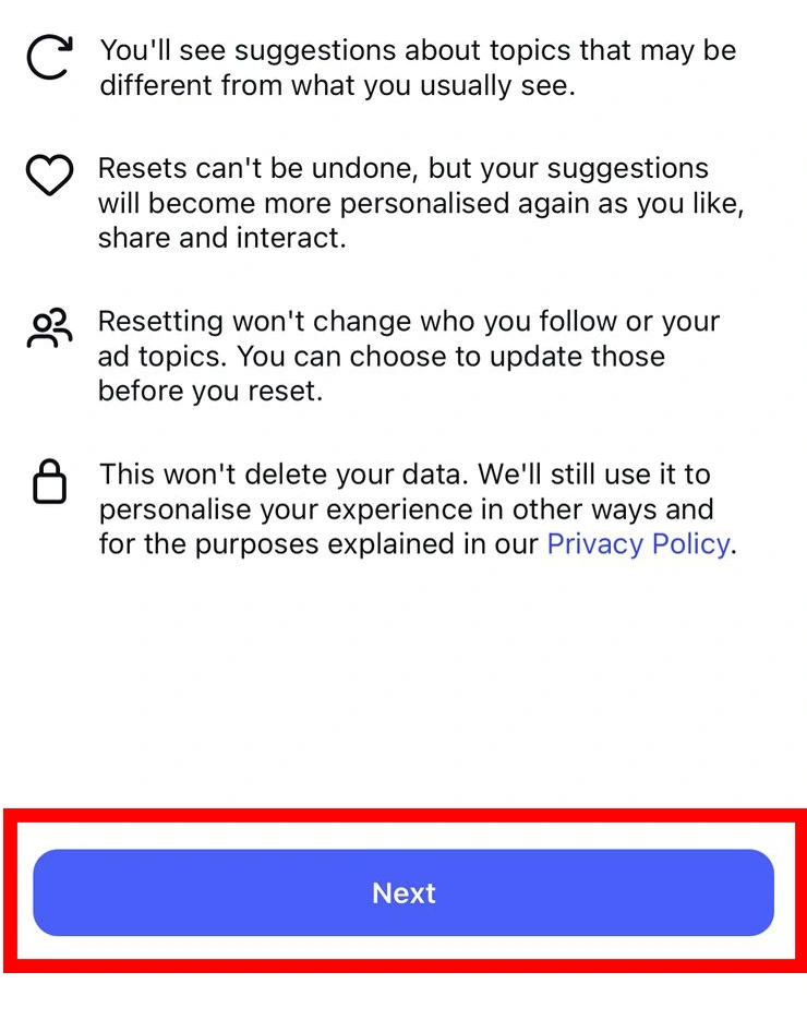 Click on Next