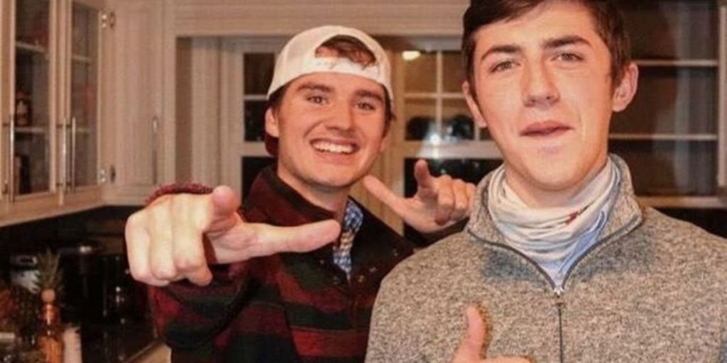 Nick Sandmann with his friends 