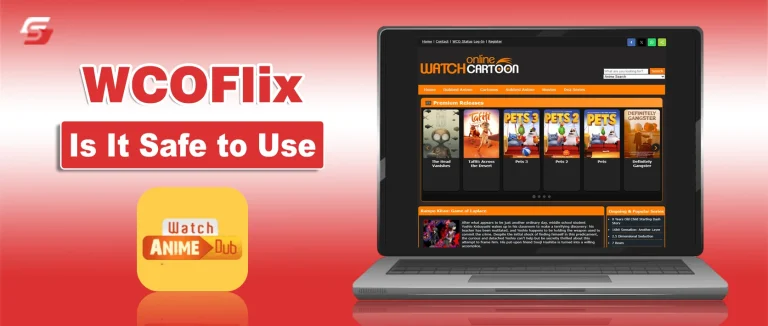 WCOFlix website screenshot – is it safe to use free anime platform