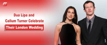 Dua Lipa and Callum Turner London wedding celebration featured banner for Stuffablog.com.